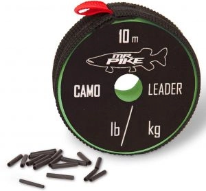 Ocelové lanko Mr. Pike Coated Leader 10m 9kg